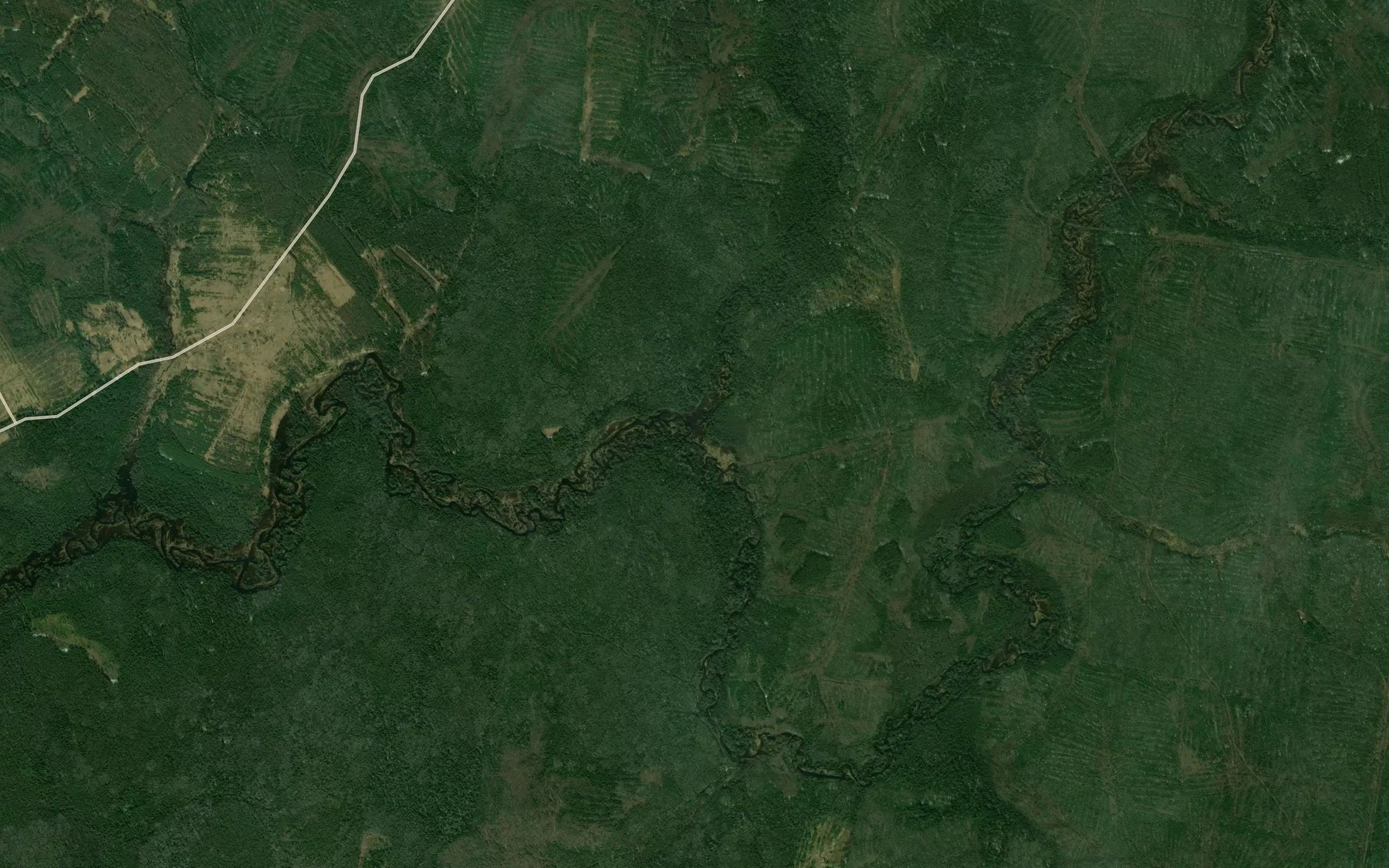 Satellite map of the Chashchevaya