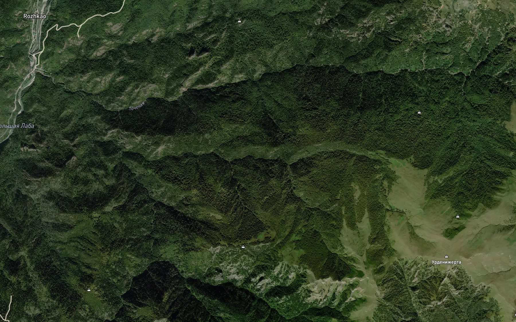 Satellite map of the Balka Karavicheva