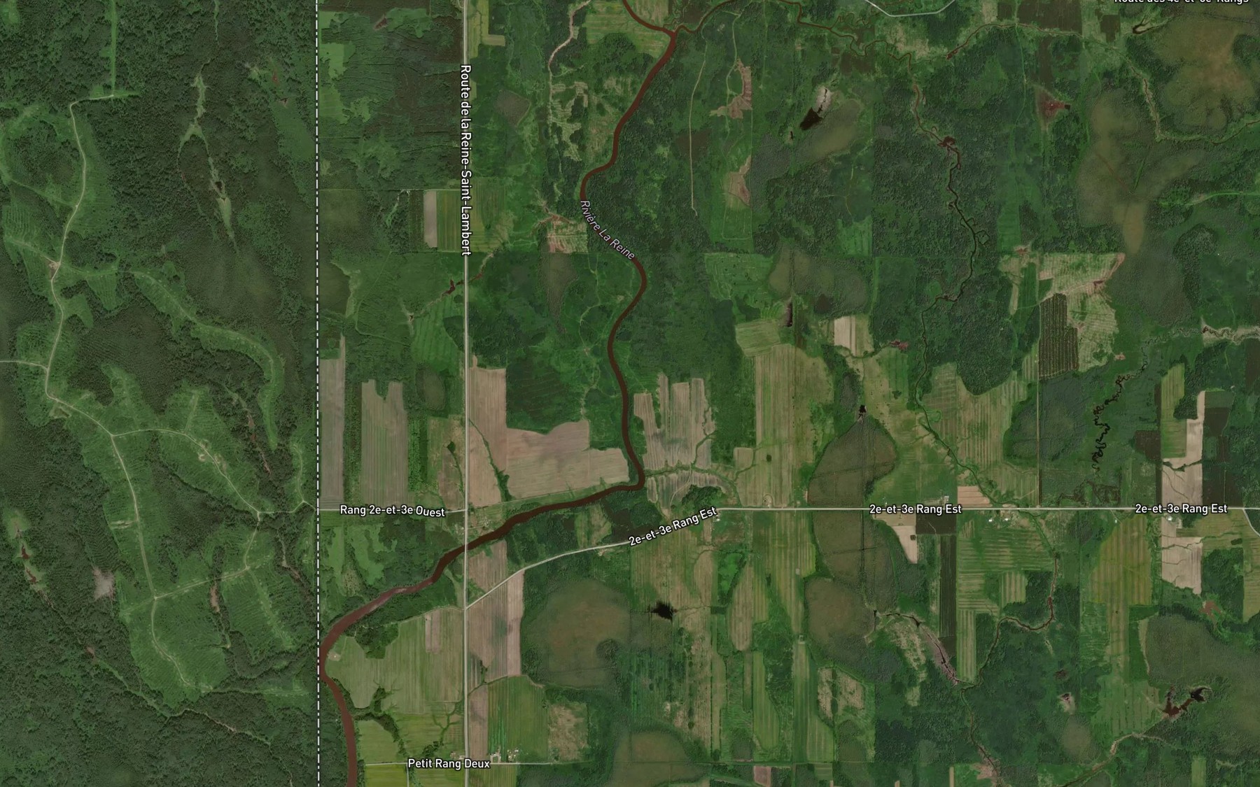 Satellite map of the Cours d'eau Bureau