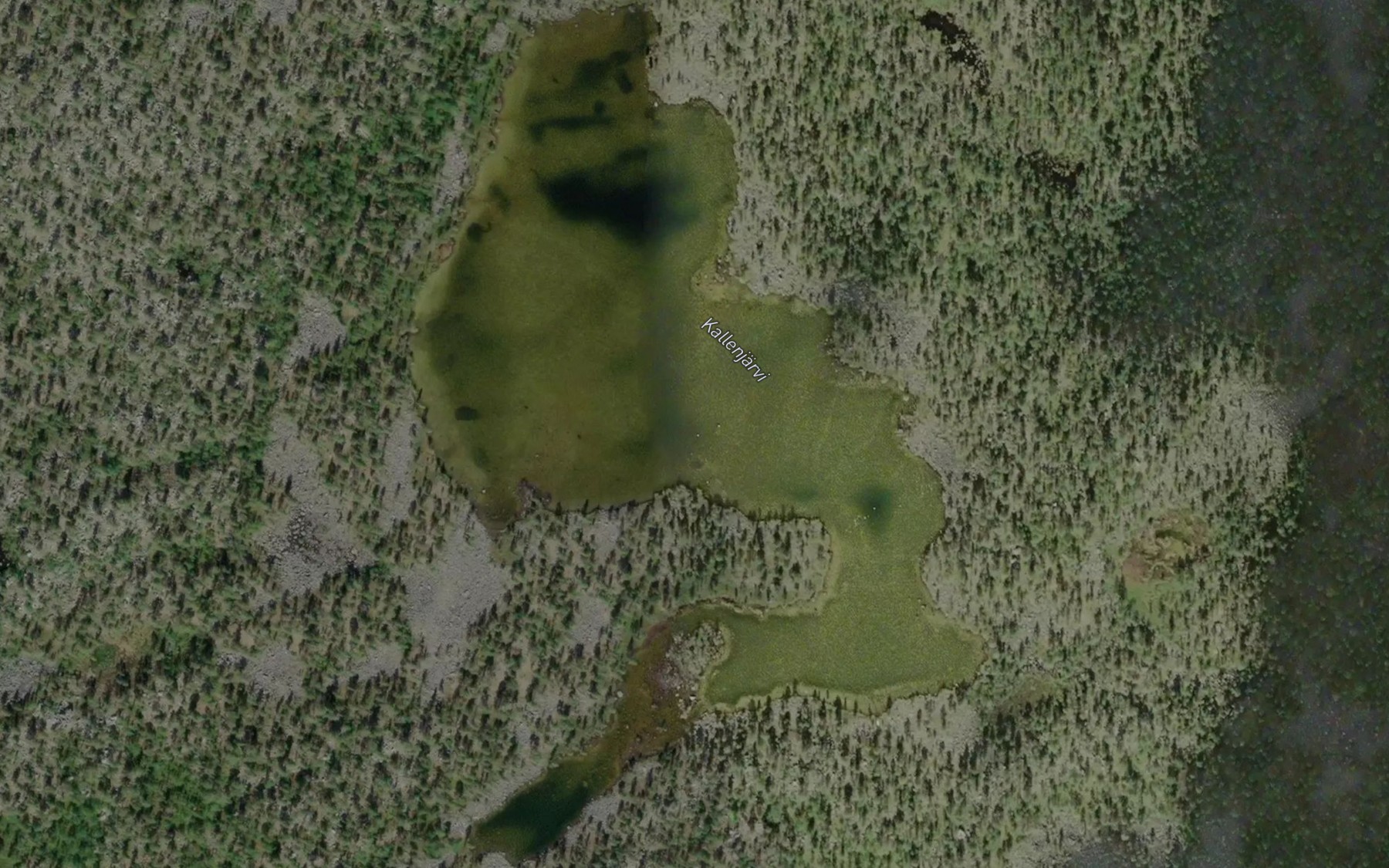 Satellite map of the Kallejau'rr