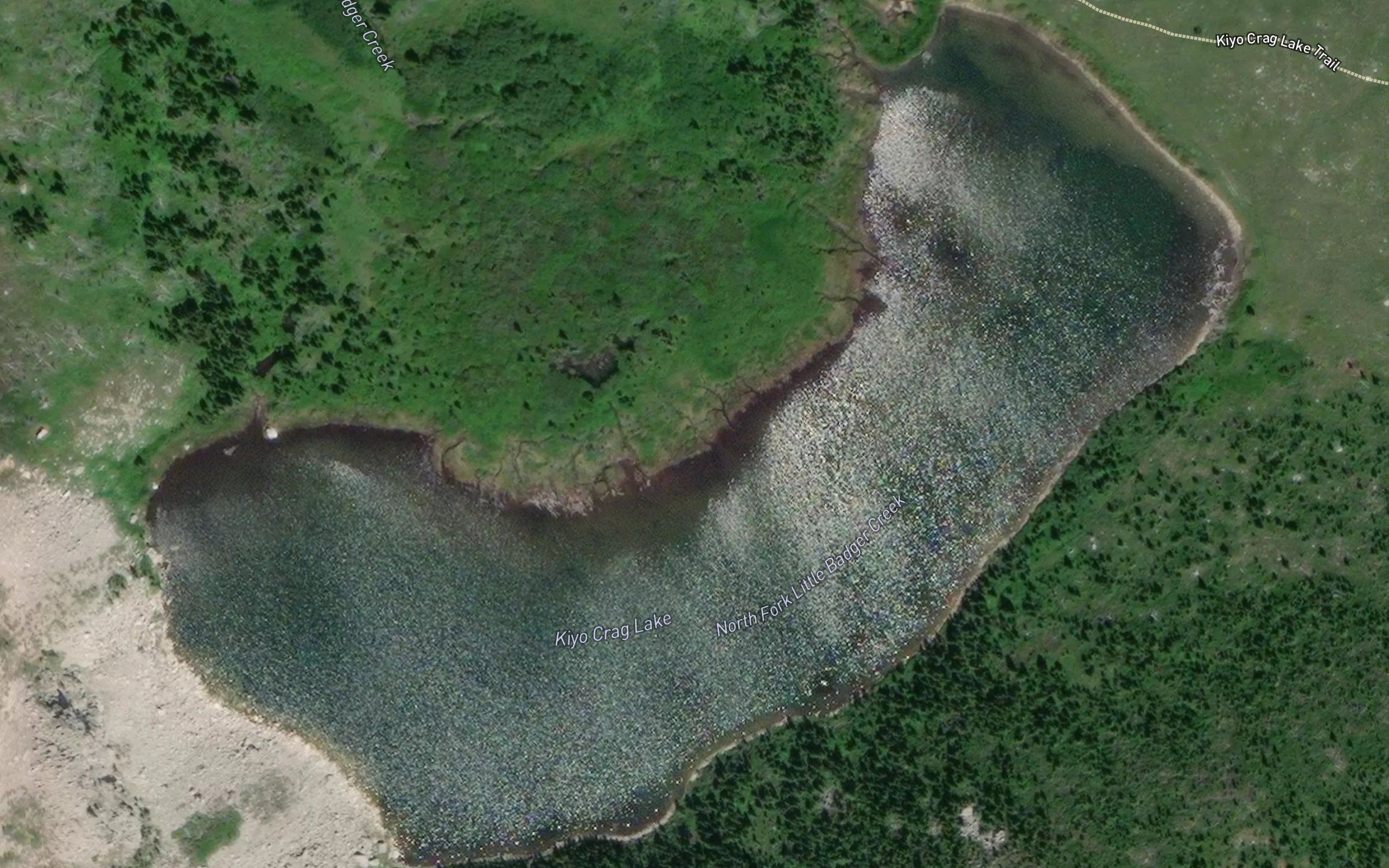 Kiyo Crag Lake