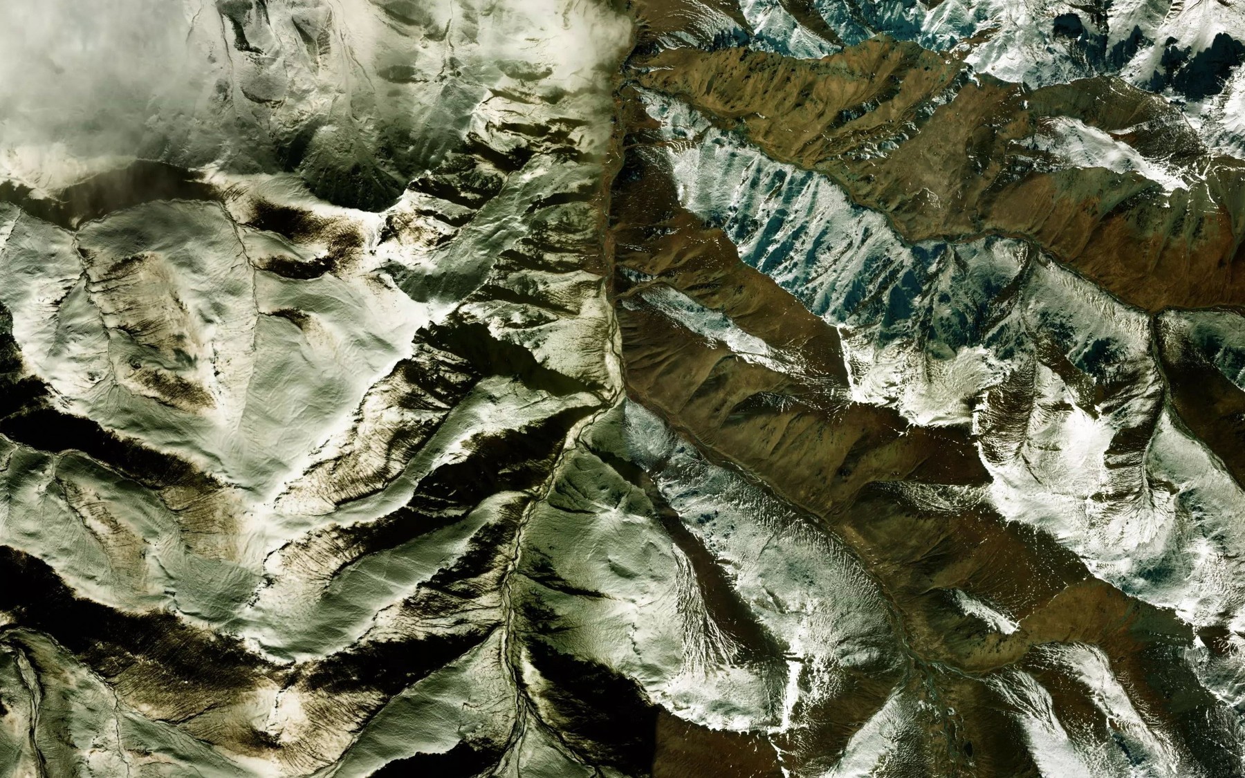 Satellite map of the Dzhilanach