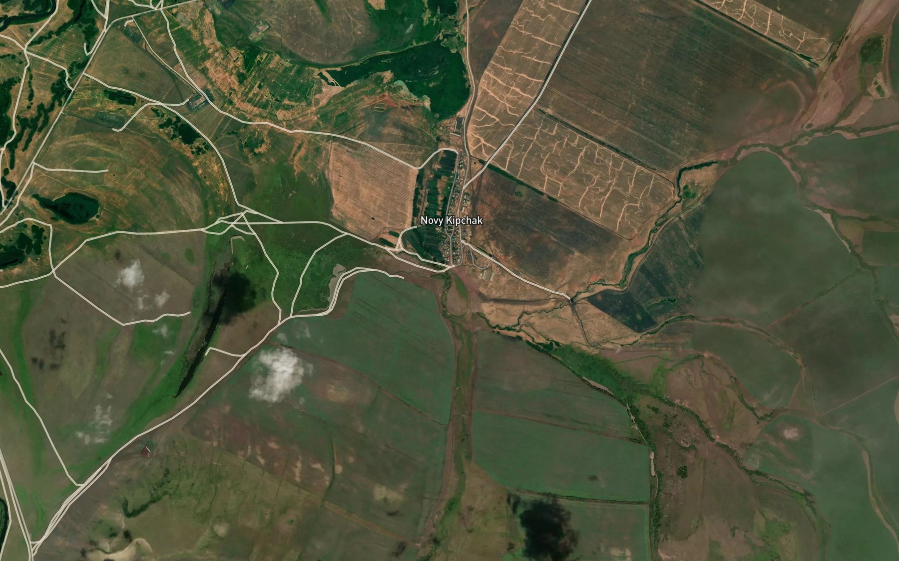 Satellite map of the Malyy Yuzbulan