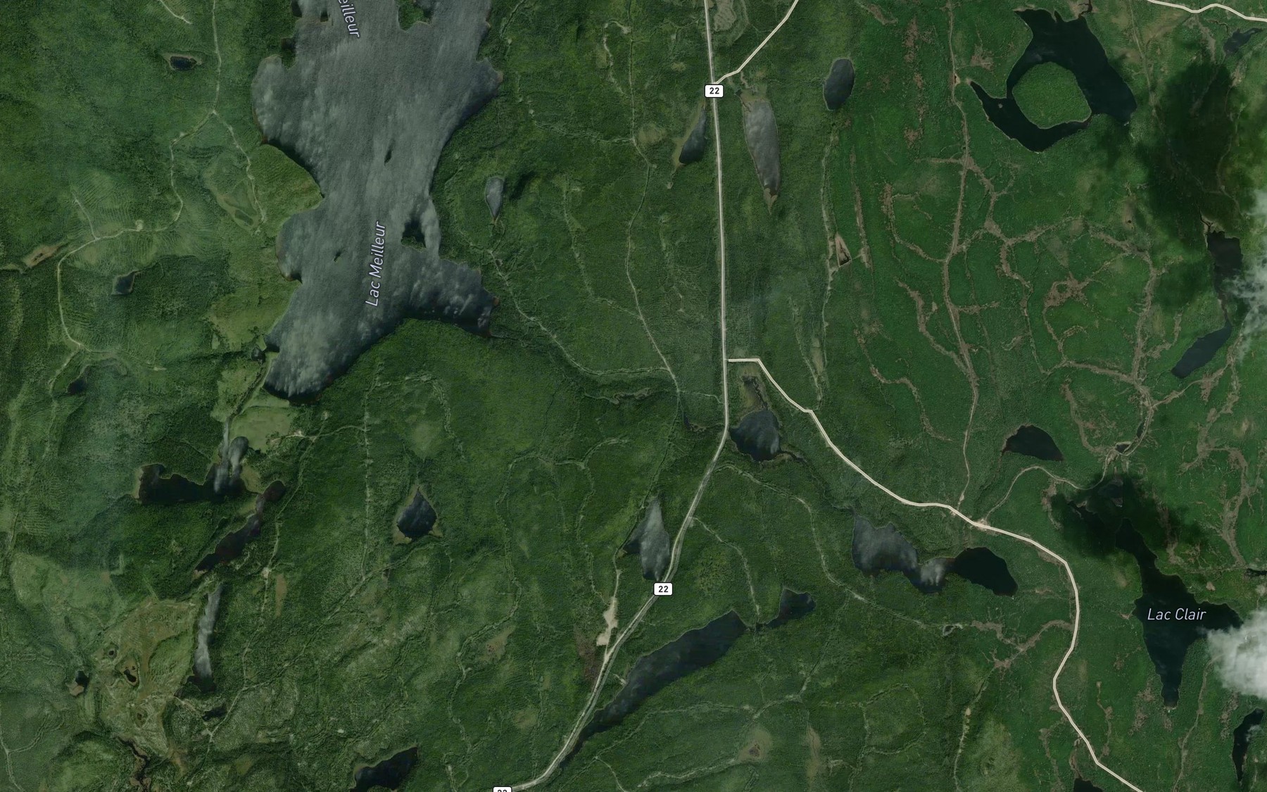 Satellite map of the Trou des Femmes