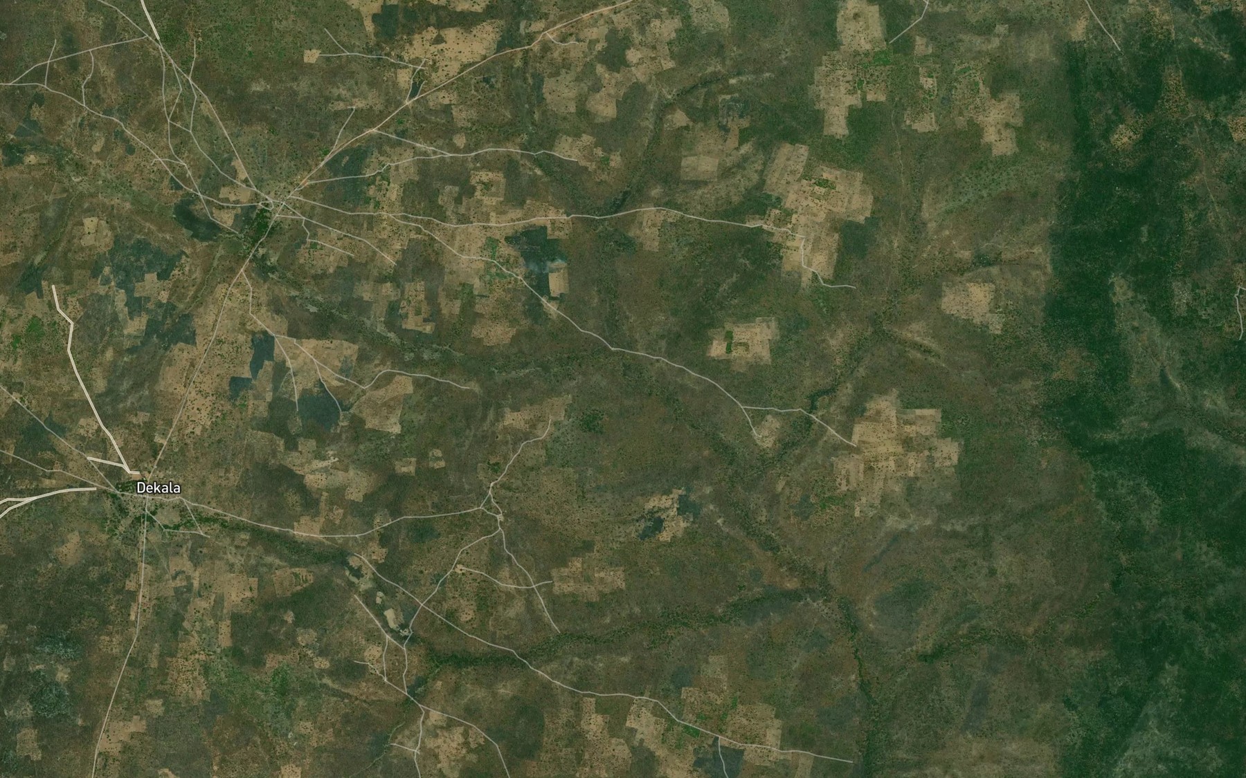 Satellite map of the River Biyan