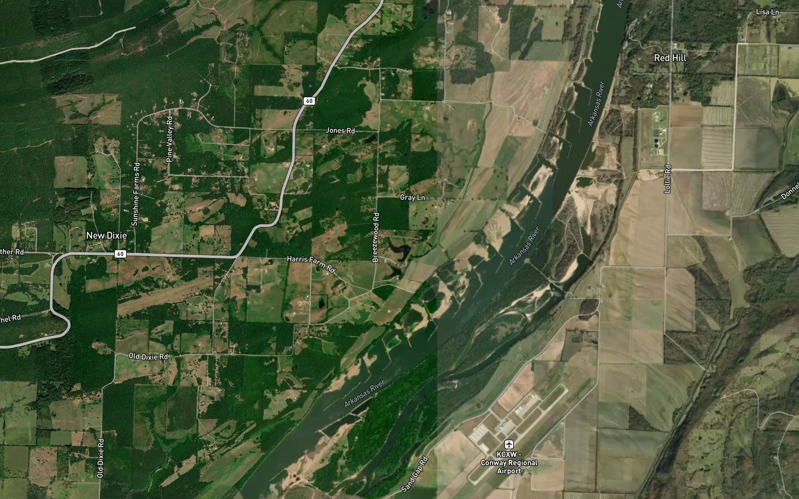 Ouachita Creek Watershed Site One Reservoir