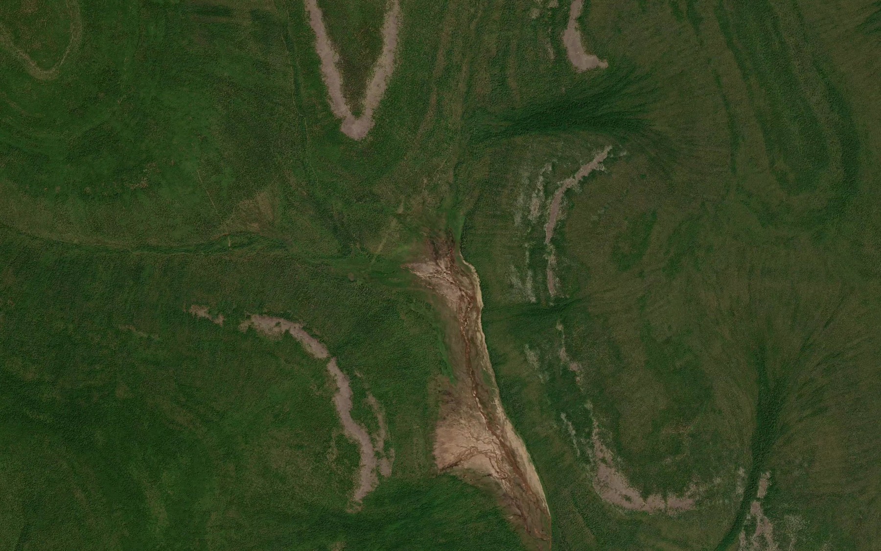 Satellite map of the Nizhniy Bolodzhokh