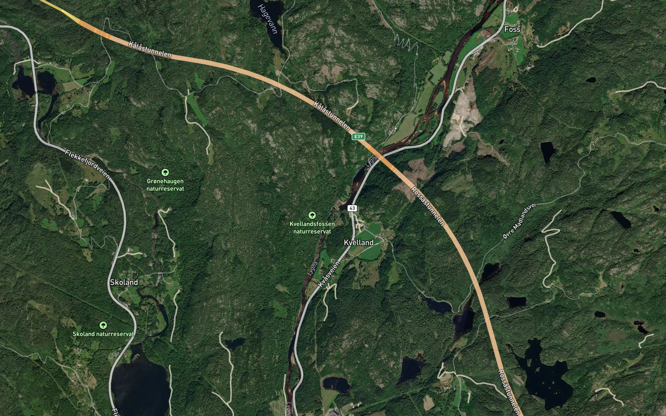 Kvellandsfossen