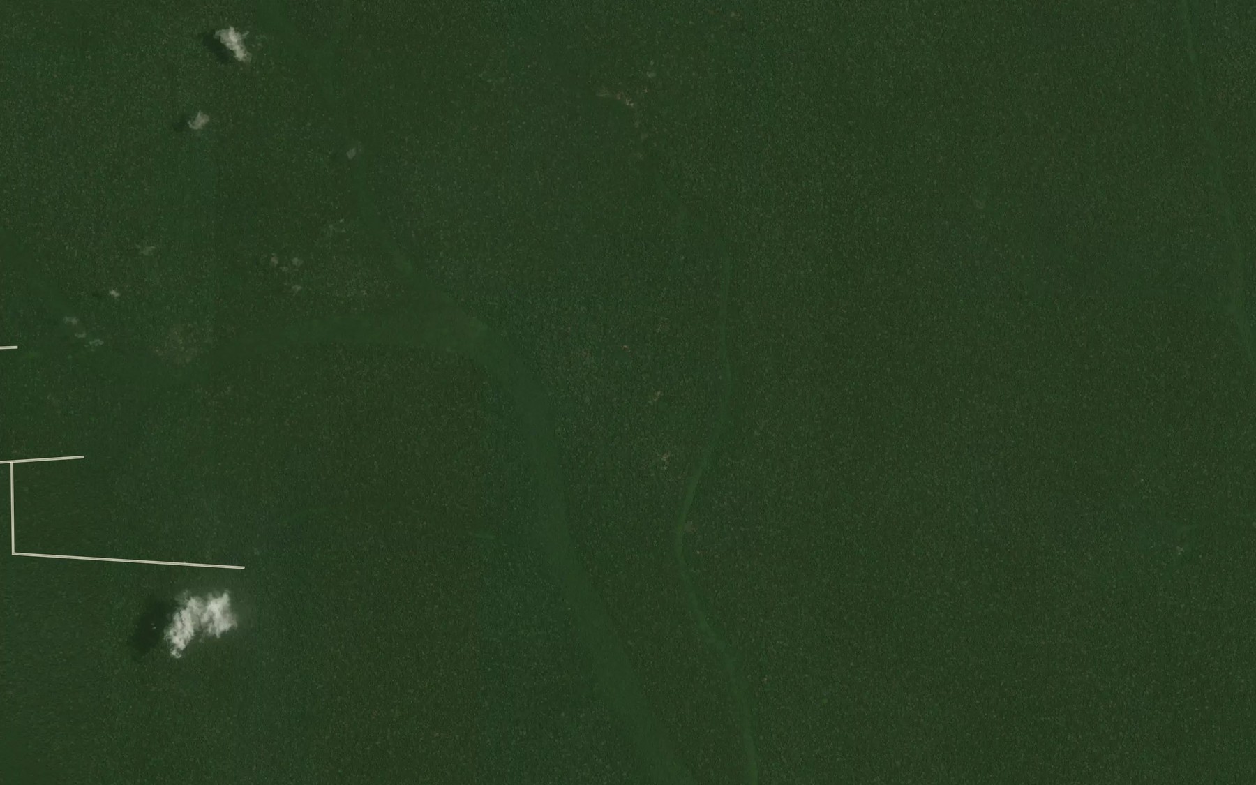 Satellite map of the Botakoua
