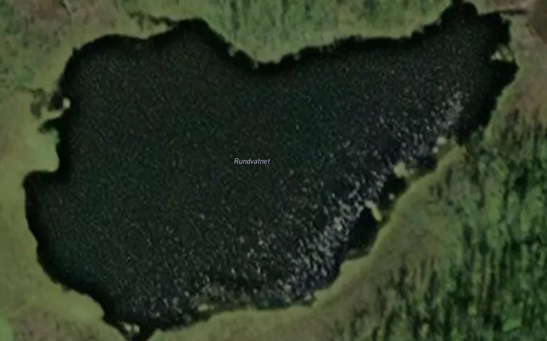 Satellite map of the Rundvatnet