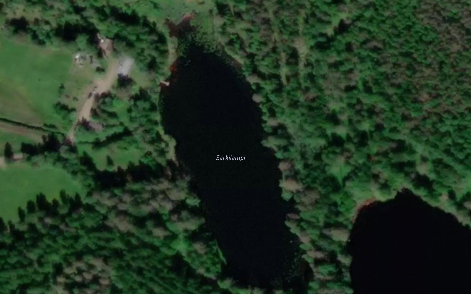 Satellite map of the Sarkilampi