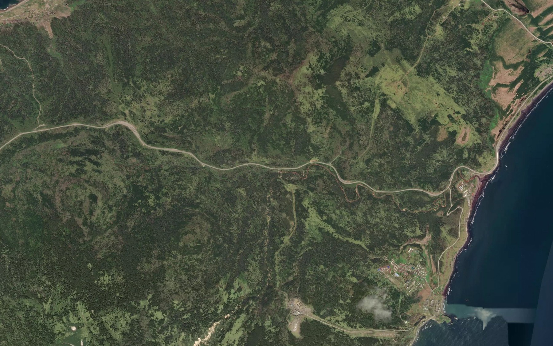Satellite map of the Kislyy