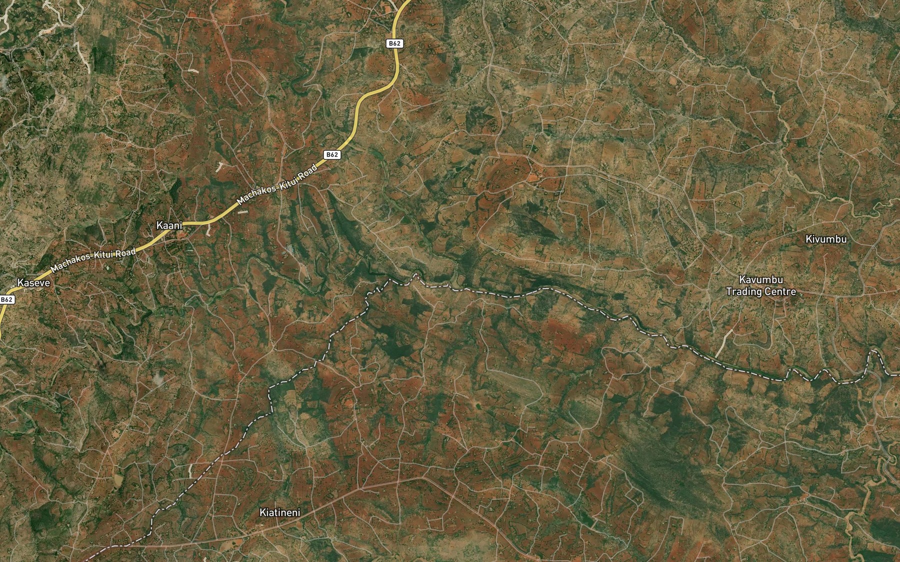 Satellite map of the Maluva