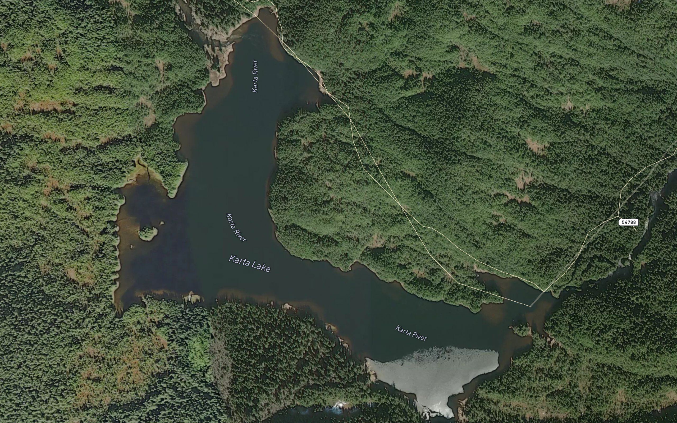Karta Lake