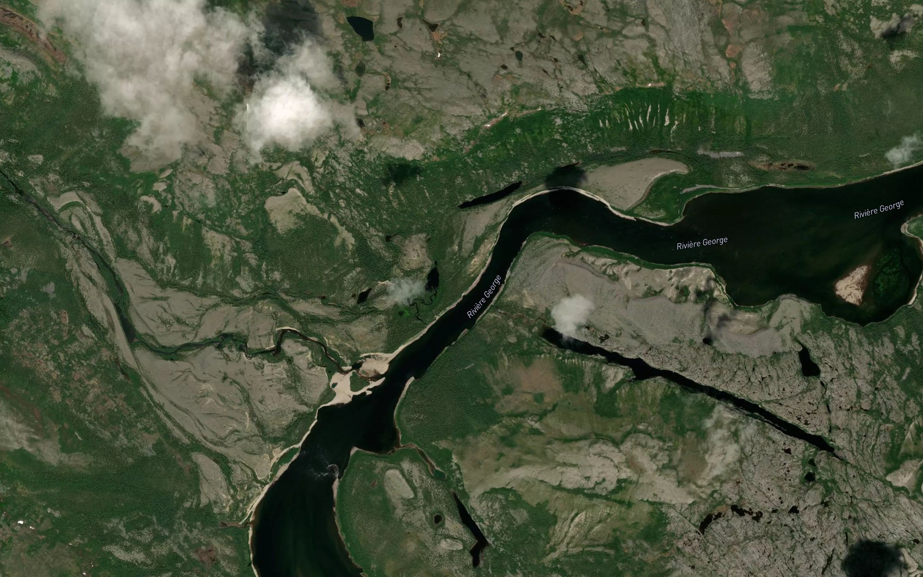 Satellite map of the Coude Kapimitshipinist
