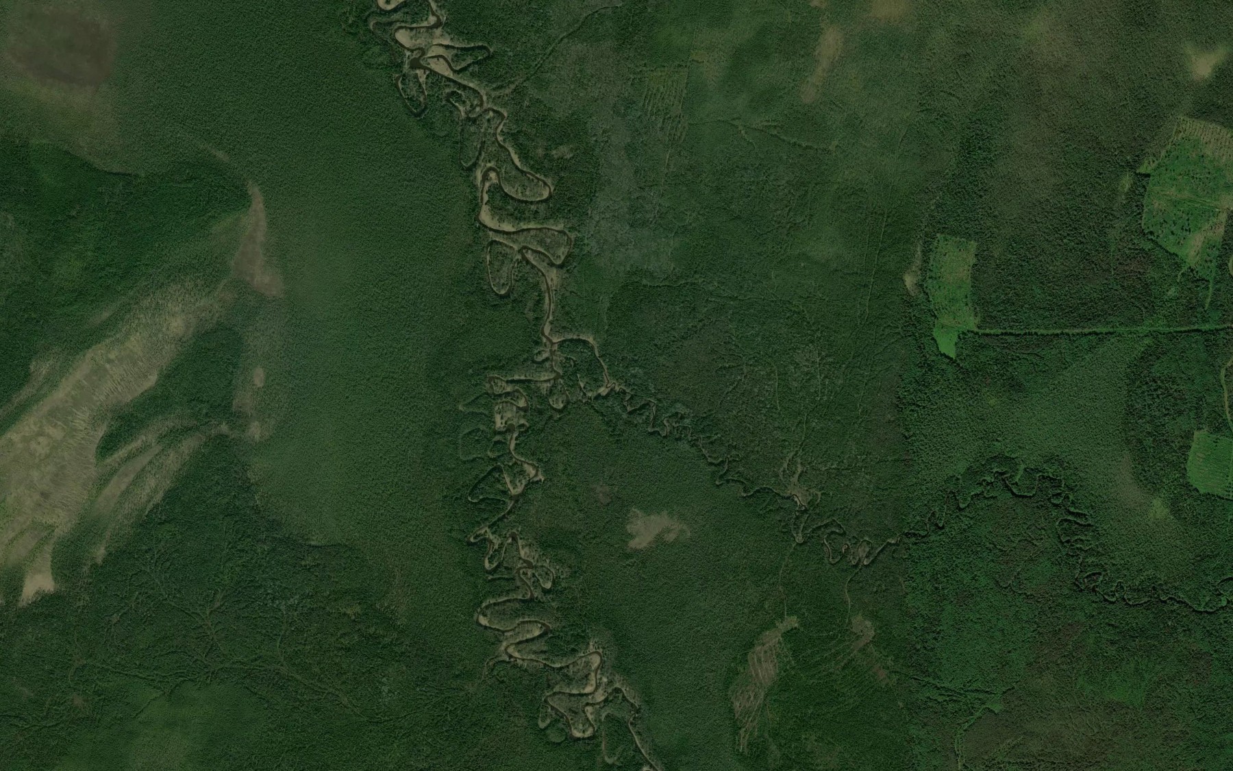 Satellite map of the Bad'ya
