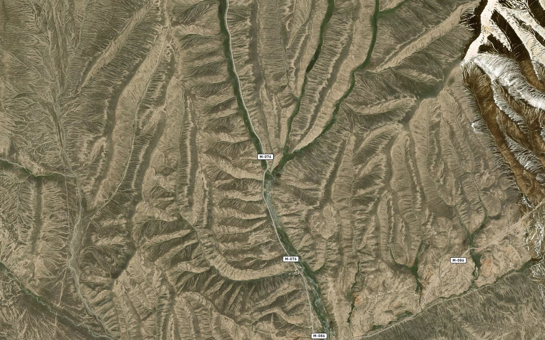 Satellite map of the Uchbulak