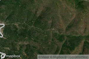 Satellite map of the Barranca Agua Fria