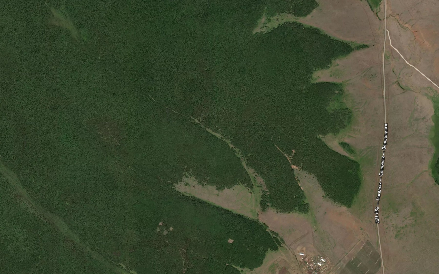 Satellite map of the Pad' Tabilkhay-Bulak