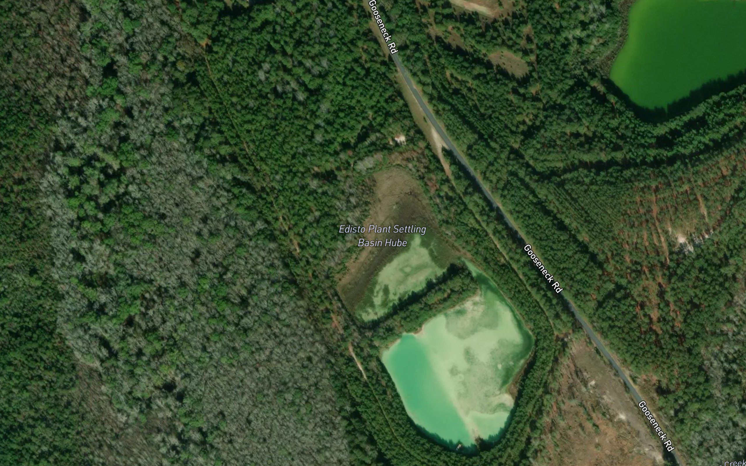 Edisto Plant Settling Basin Hube