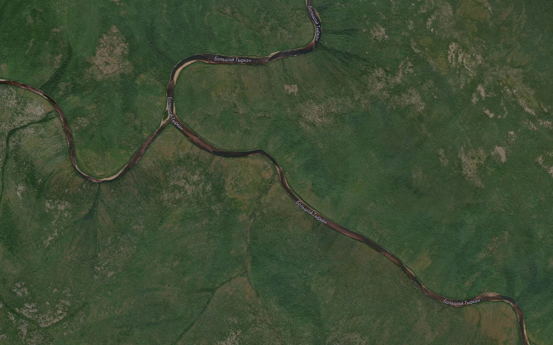 Satellite map of the Kamenistyy