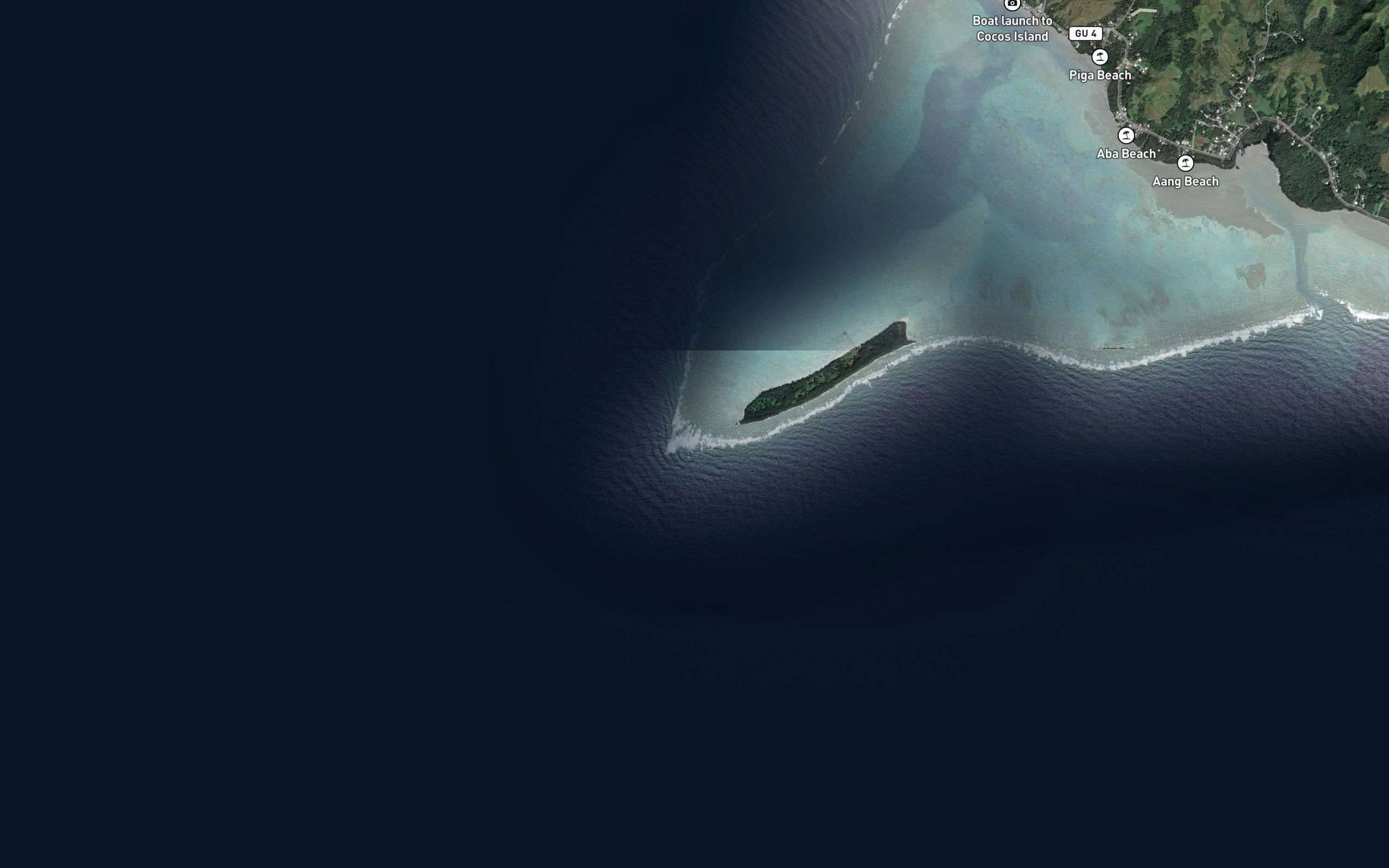 SW Cocos Barrier Reef Awash