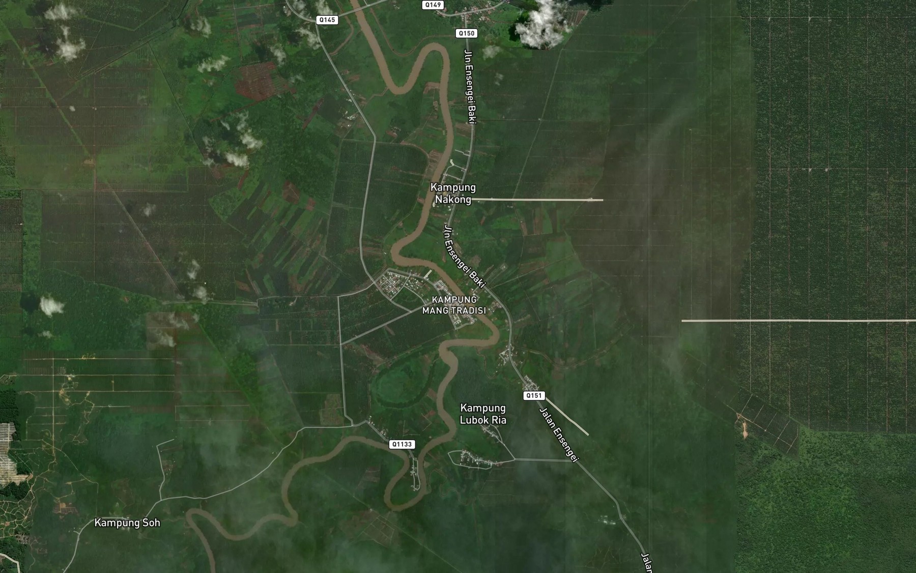 Satellite map of the Tanjong Mang
