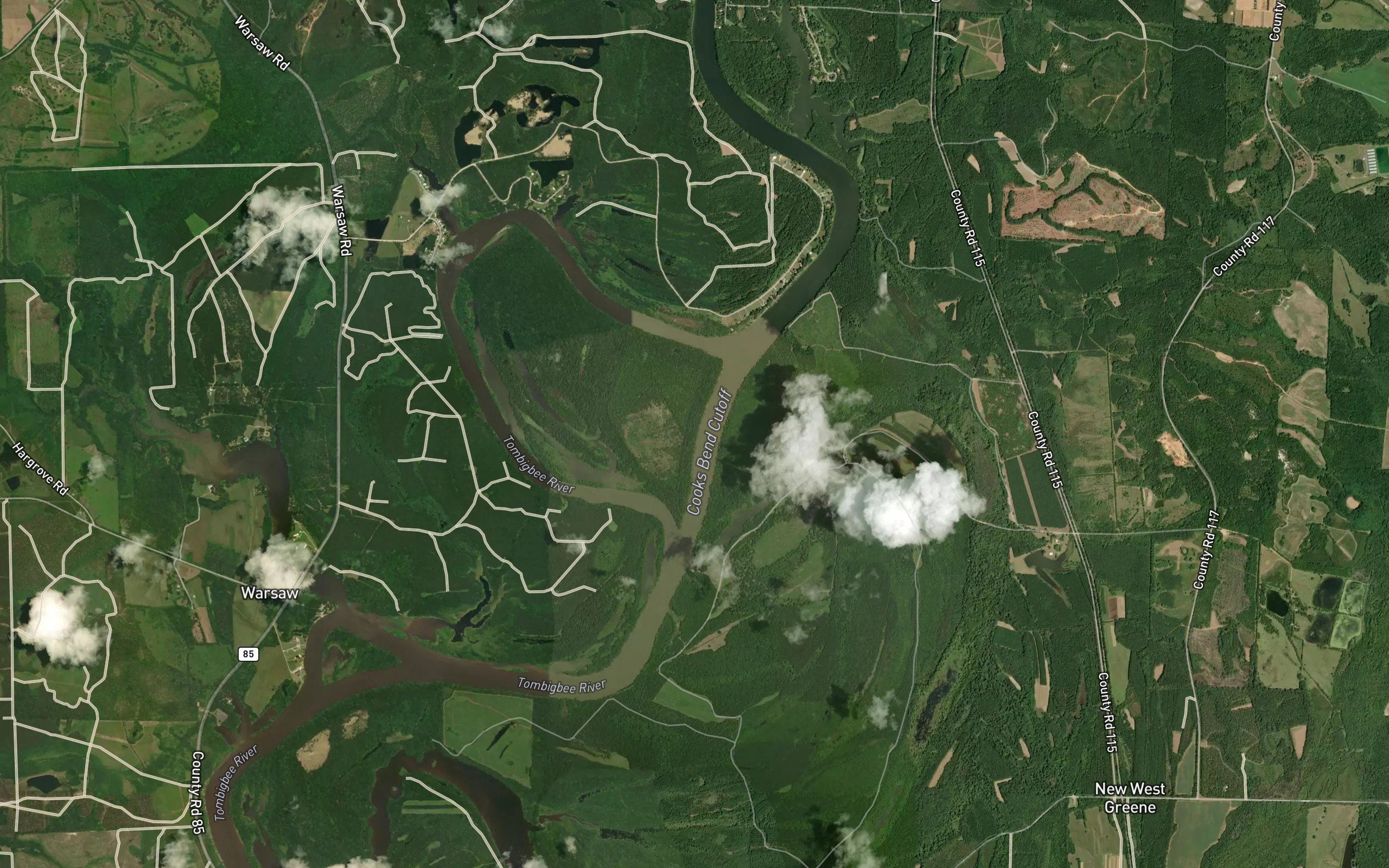 Cooks Bend Cut Off