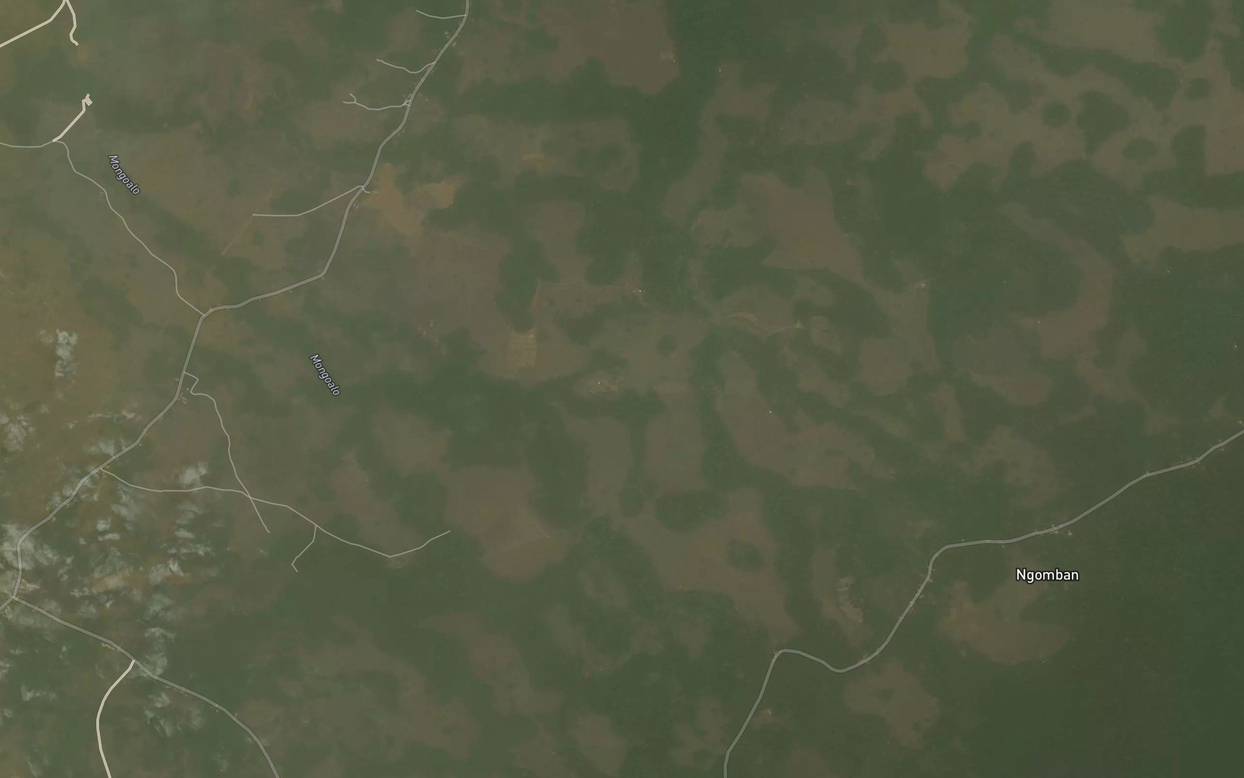 Satellite map of the Mba