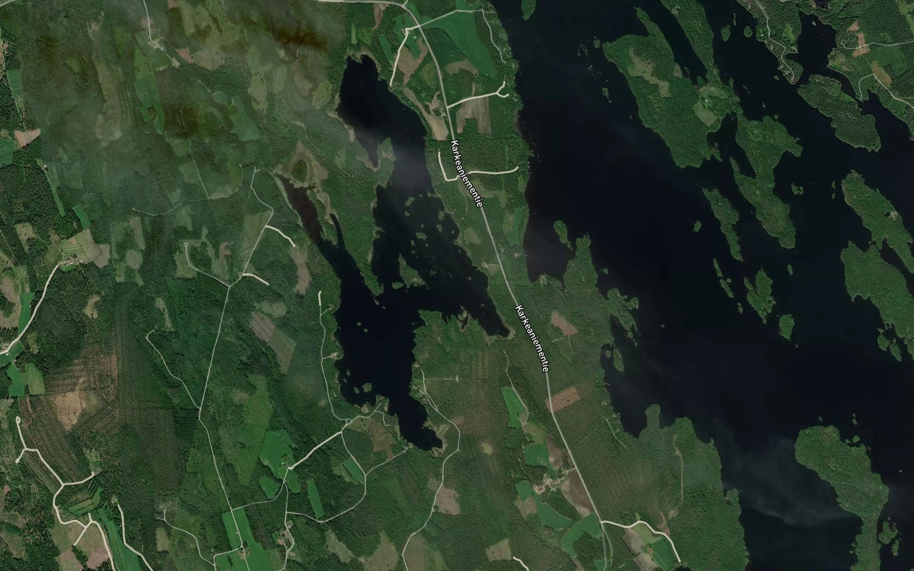Satellite map of the Kimarinlahti