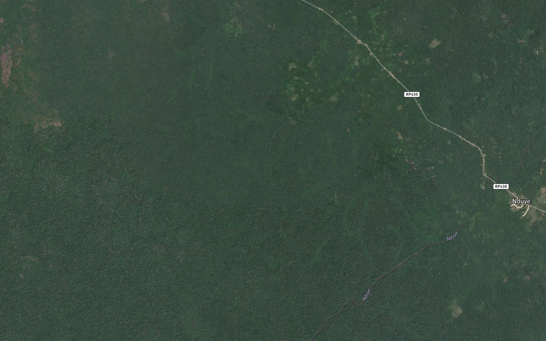 Satellite map of the Makelele