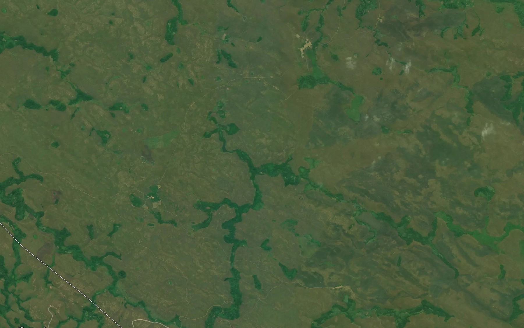 Satellite map of the Mongomidimba