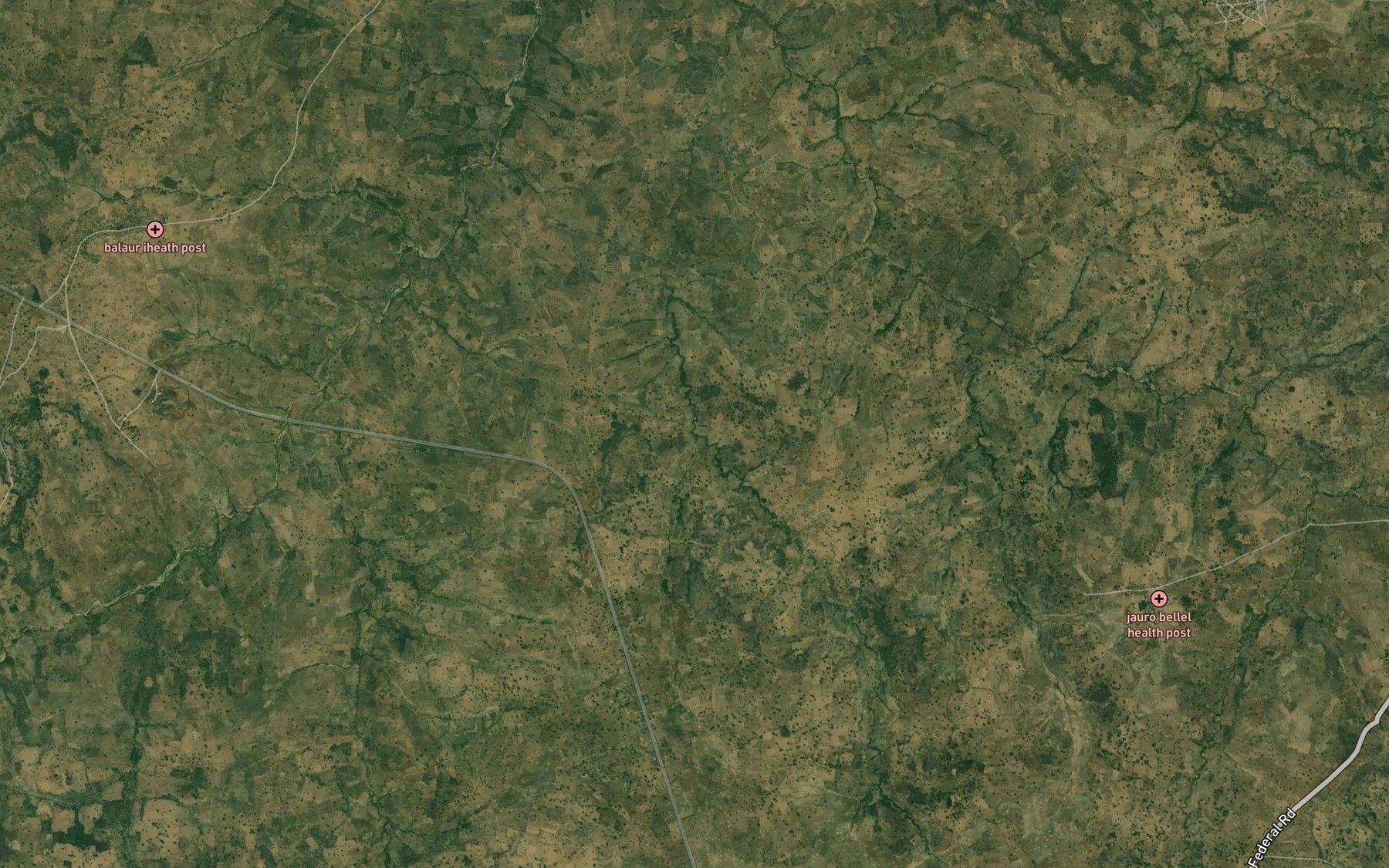 Satellite map of the Suyaga