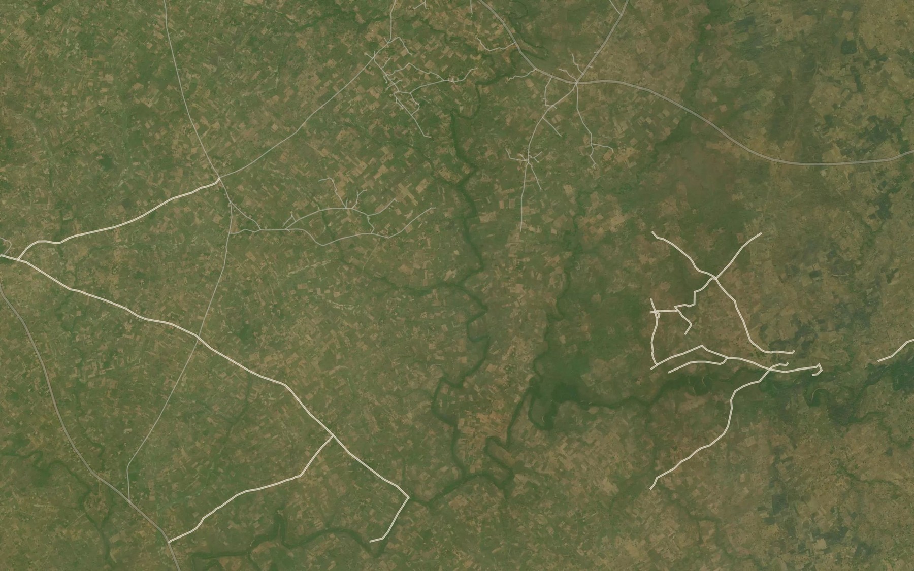 Satellite map of the Ukal Stream