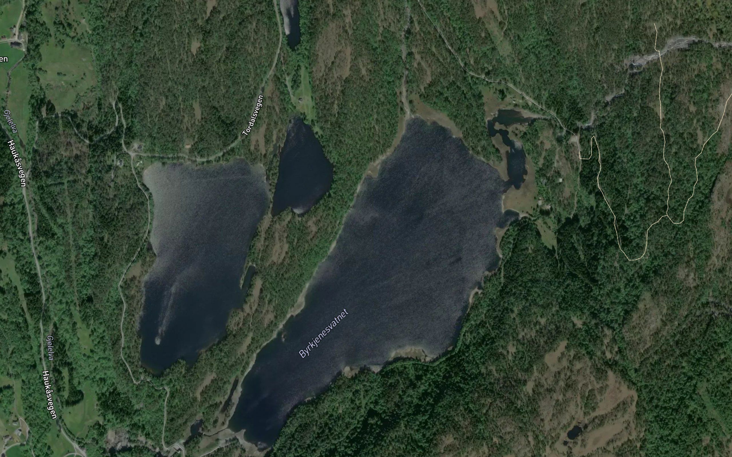 Byrkesnesvatnet