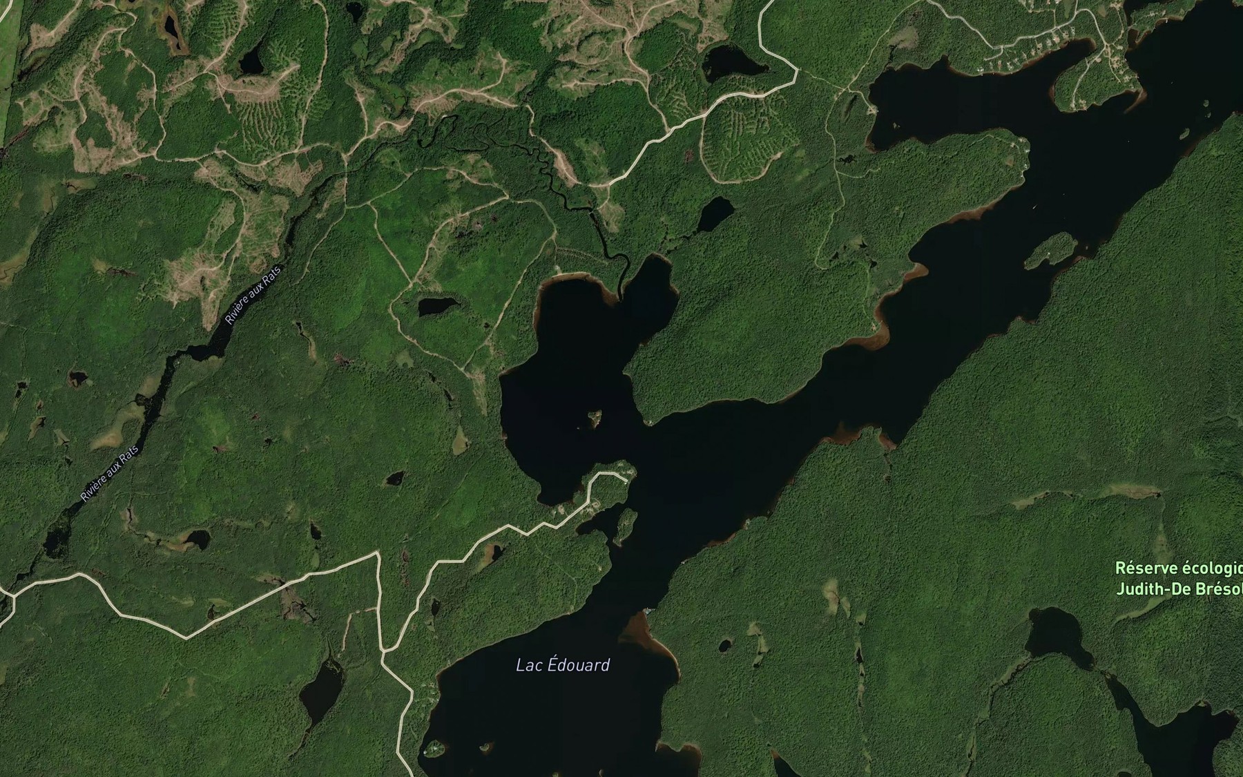 Satellite map of the Baie des Rats