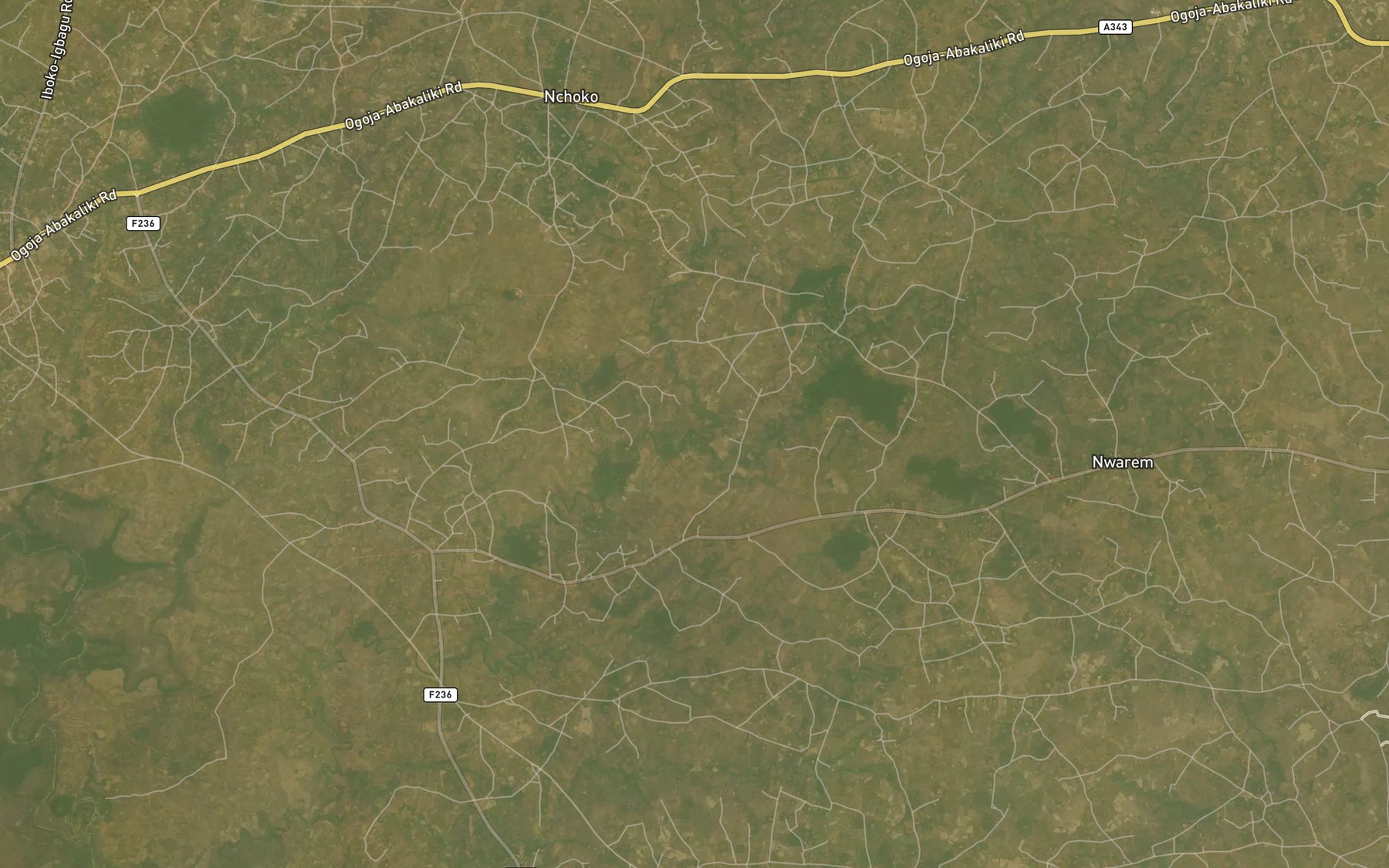 Satellite map of the Oto