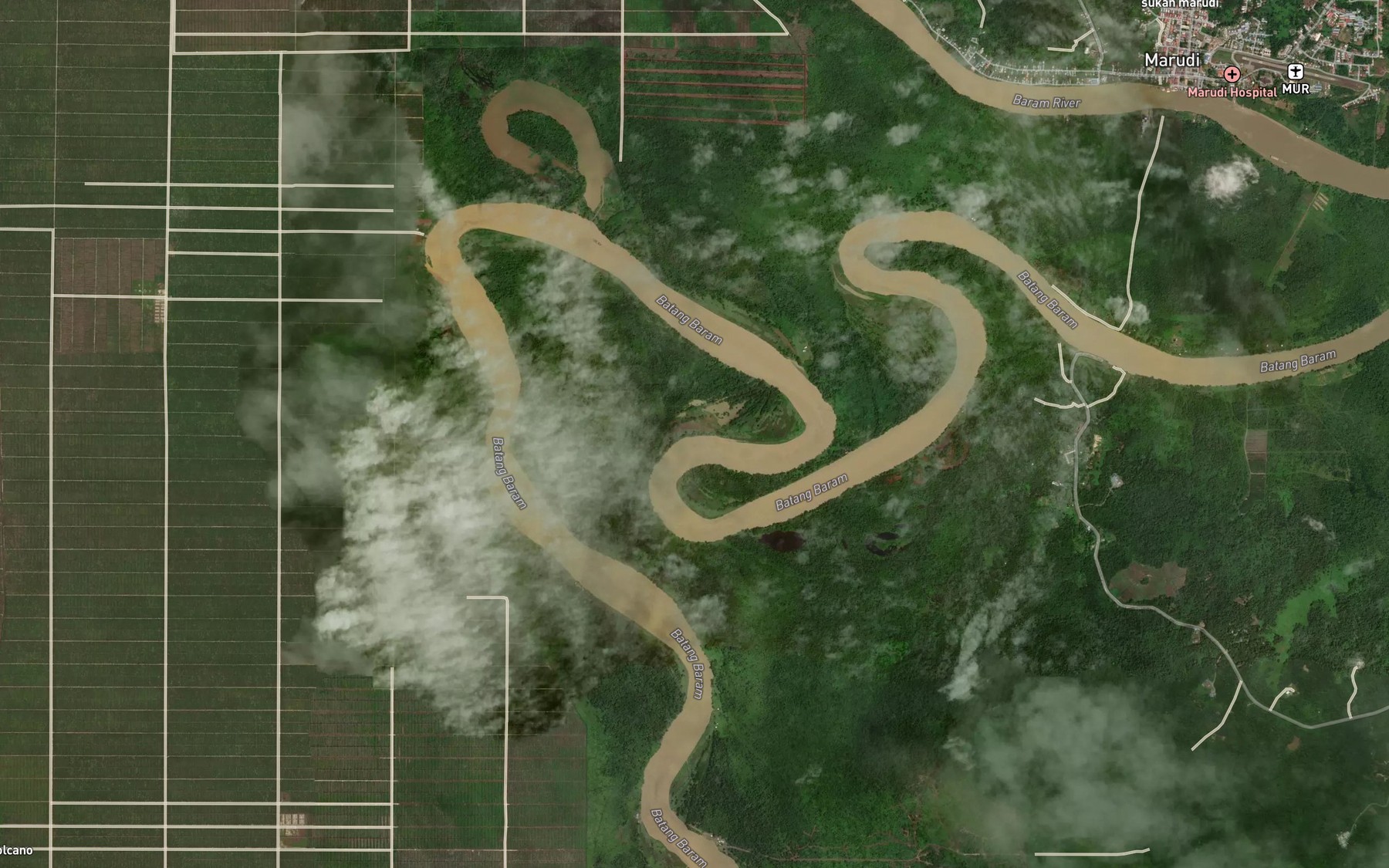 Satellite map of the Tanjong Tuan