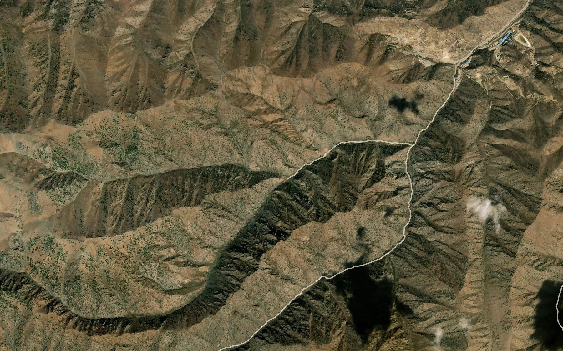 Satellite map of the Kazan-Bulak
