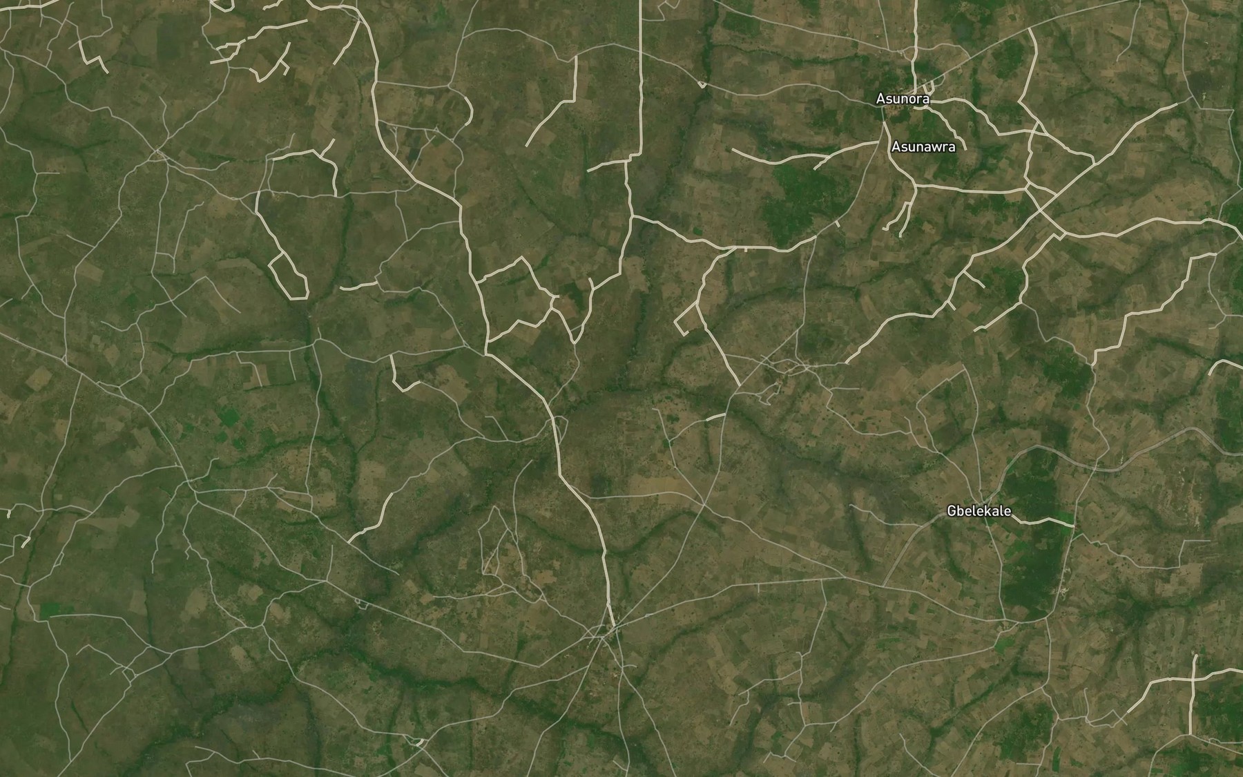 Satellite map of the RiverSopa