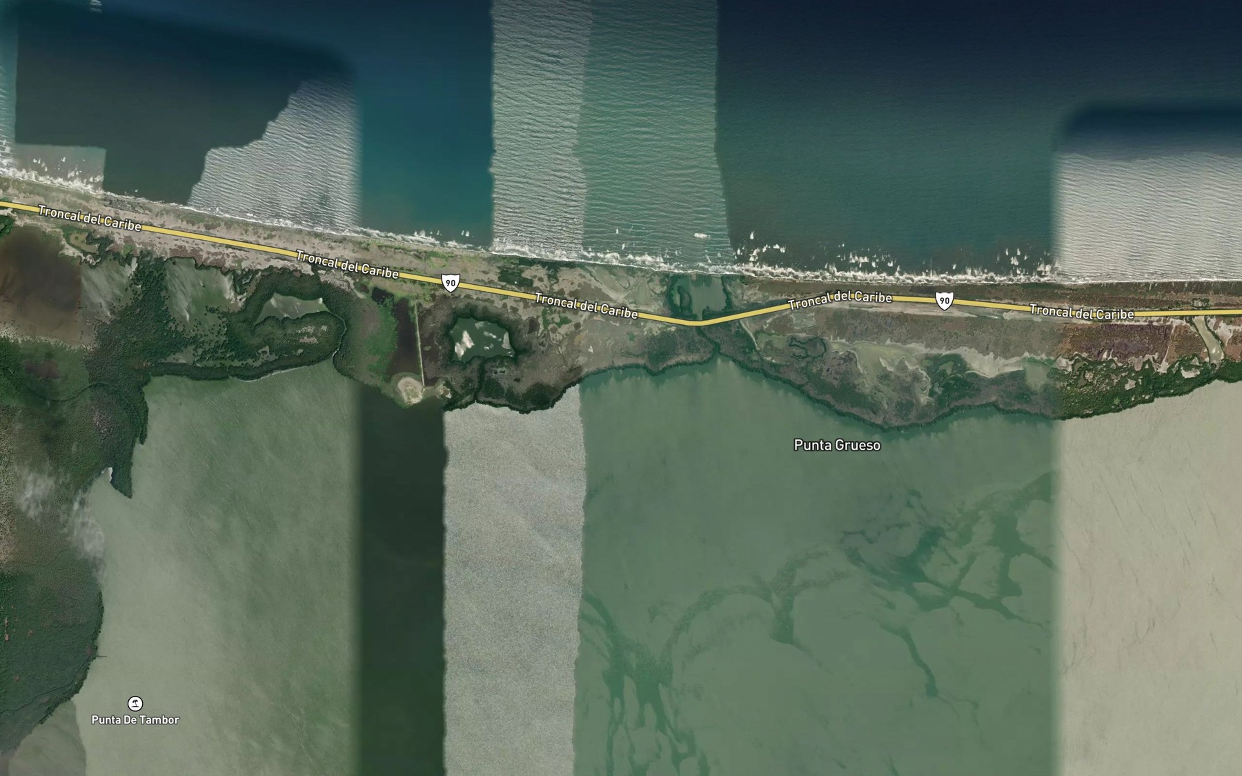 Satellite map of the Rincon de Barravieja