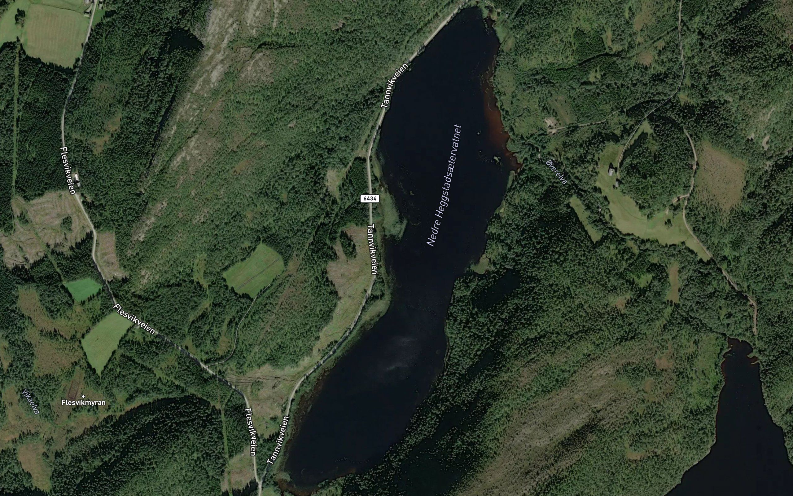 Nedre Heggstadsaetervatnet