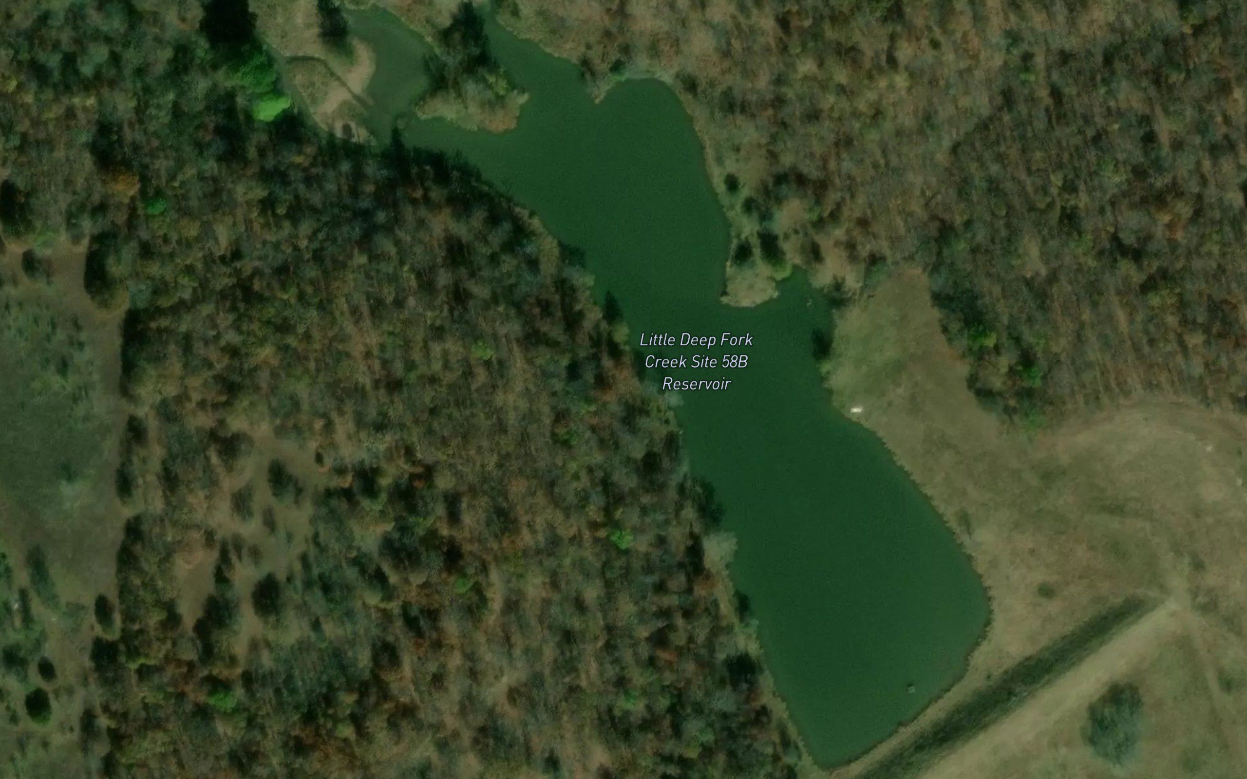 Little Deep Fork Creek Site 58b Reservoir