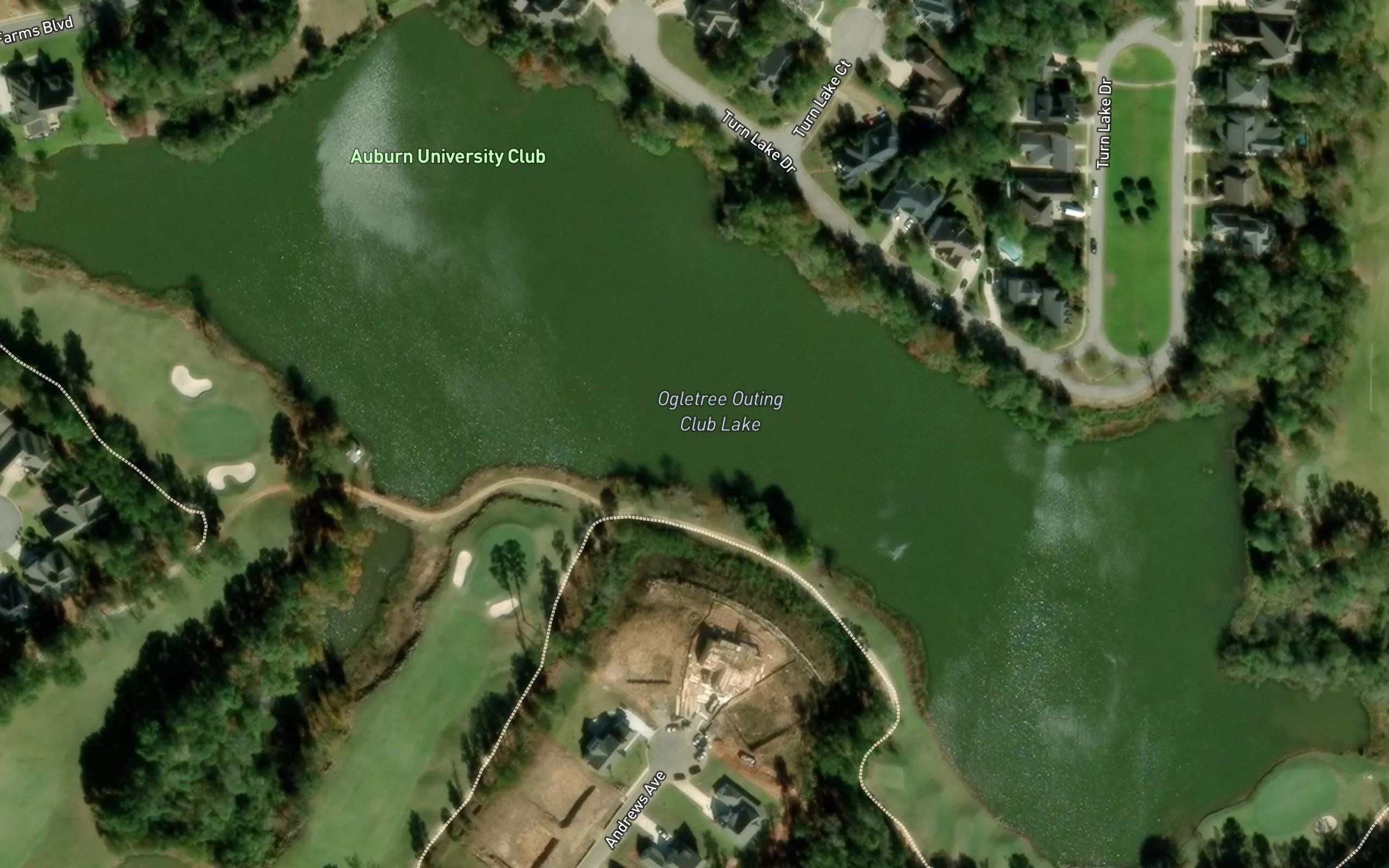 Ogletree Outing Club Lake