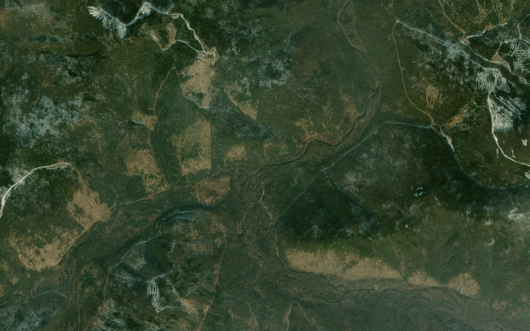 Satellite map of the Chauchou