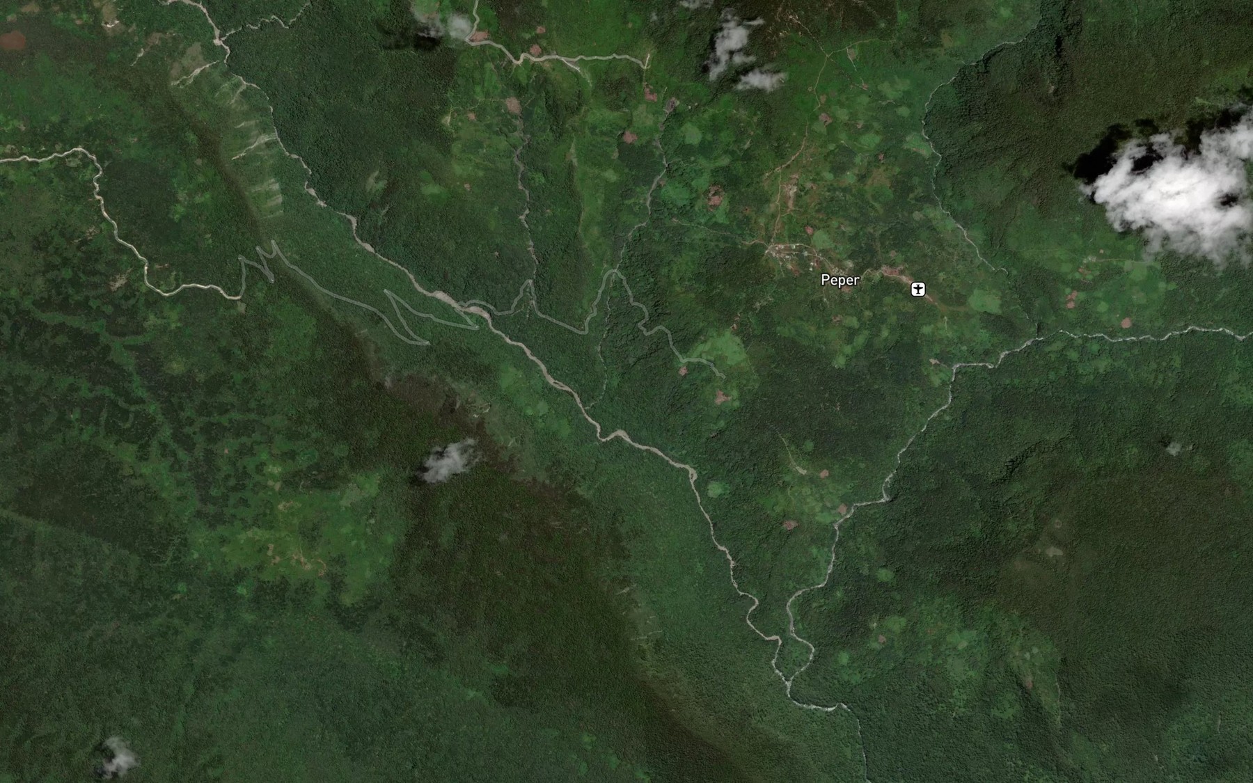 Satellite map of the Katmo