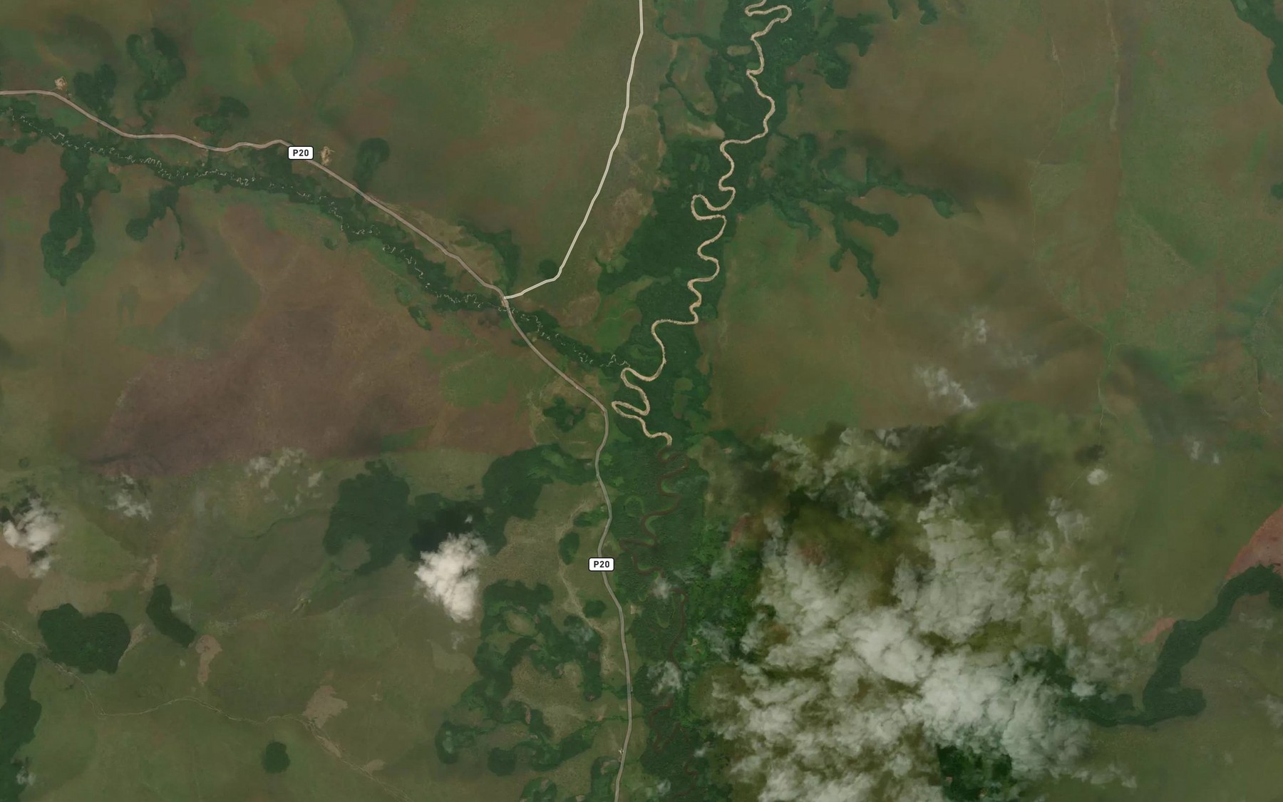 Satellite map of the Loukiri