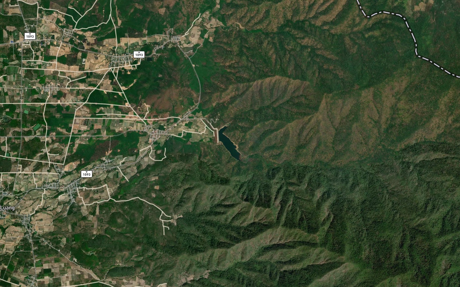 Satellite map of the Ang Kep Nam Huai Bong