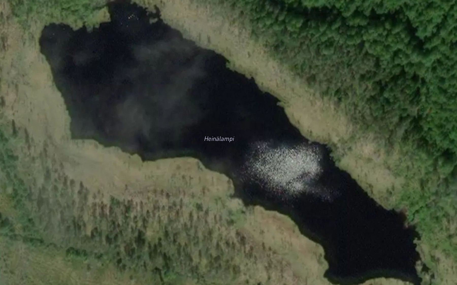 Satellite map of the Heinalampi