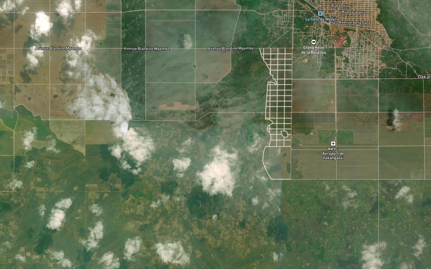 Satellite map of the Bitoto